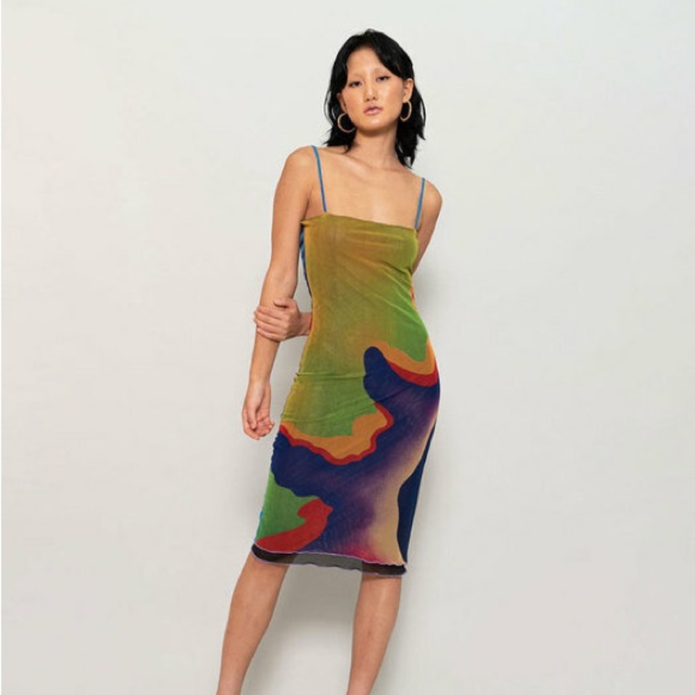 Expired Girl 2-Way Mesh Dress